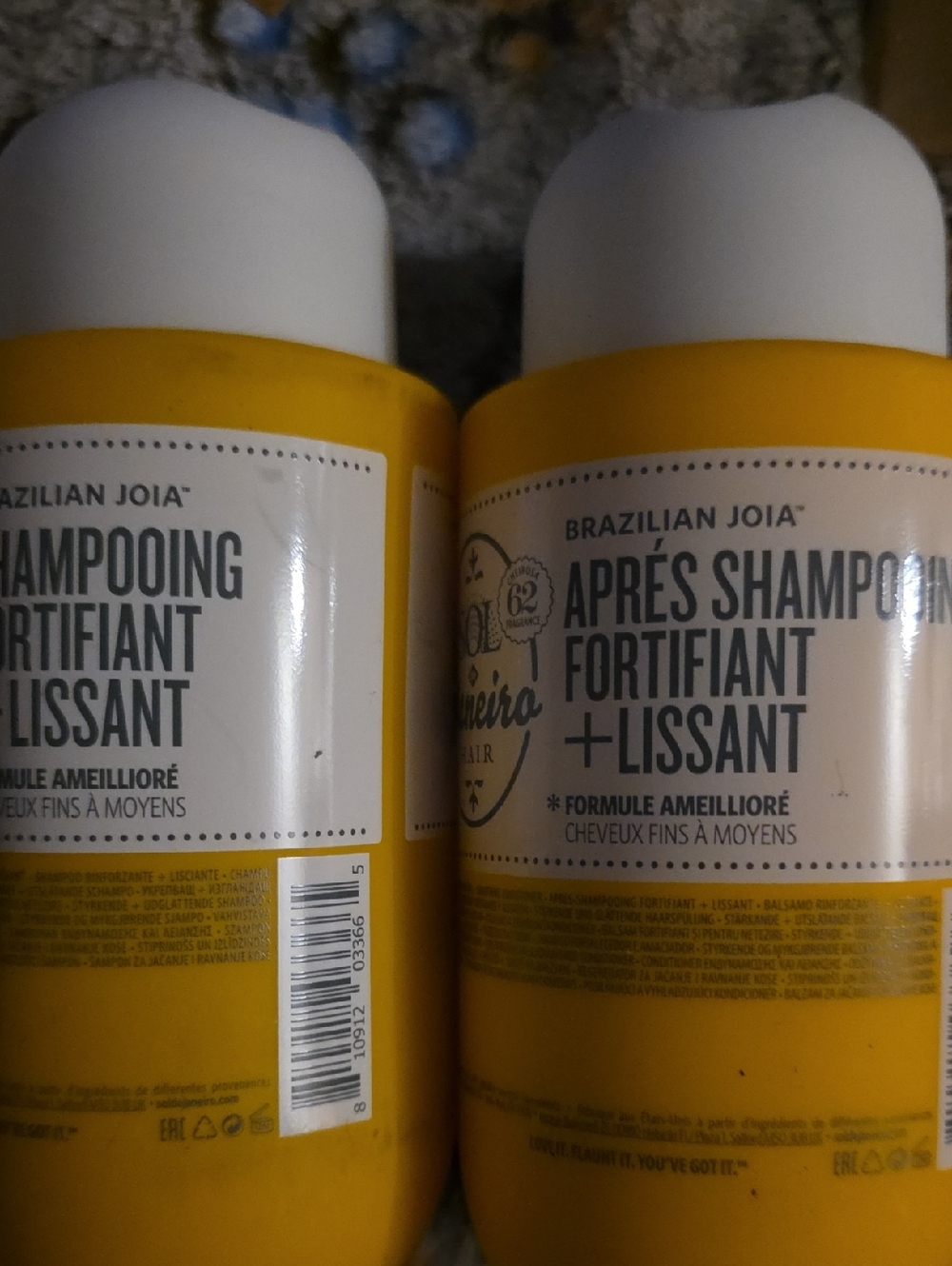 Brazilian Joia Fortifying + Smoothing Shampoo & Conditioner Set - NEW Sealed